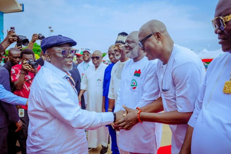 PDP CONGRESS: Oborevwori, Akpoveta, Majemite Congratulates Arenyeka As He Emerges Delta PDP Chairman