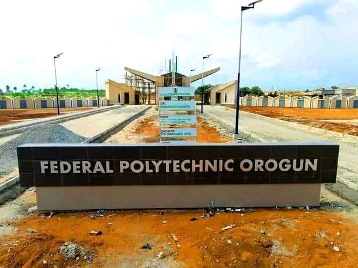 Federal Polytechnic Orogun gets approval of NBTE for 9 additional Courses