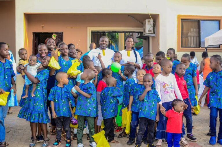 ASP Julius Celebrates Golden Jubilee Celebration with Orphans, Gives Thanks to God