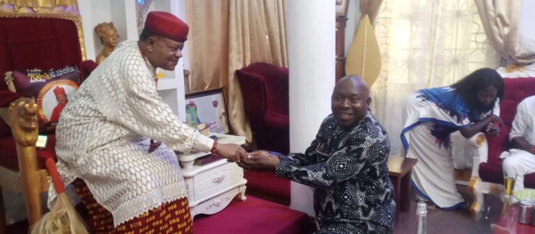 CEO Of God’s Own Hotel, Ukiure Receives Royal Blesses of Ughelli Kingdom