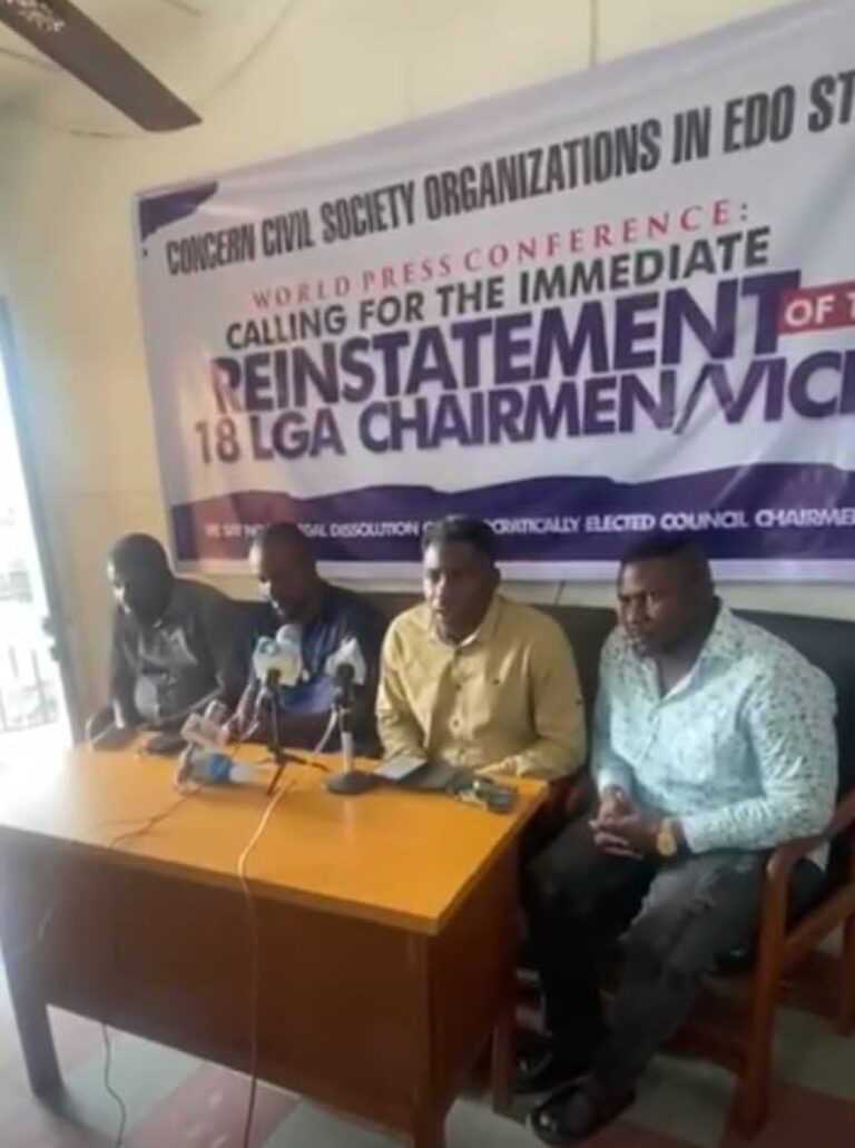 Civil Organisation Tasks President Tinubu, Gov Okpebholo, IGP To Defend Democracy In Edo State