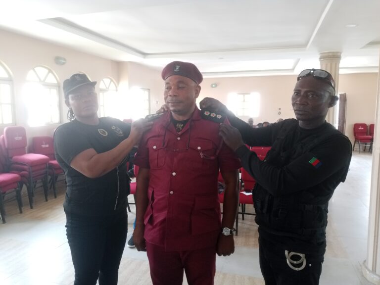 Ohwesiri Sworn-in Olorogun Omosehwofa As Ughelli North LGA VGN Commandant  *Says security is everyone’s business