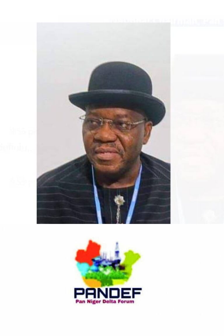 PANDEF Chairman Igali Sets Agenda for Tinubu, Outlines Roadmap for Niger Delta Development