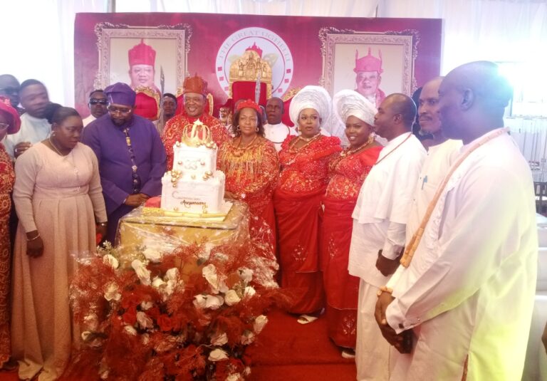Ughelli Agog As HRM Oharisi III Marks 33rd Coronation Anniversary Cum Dedication of Ultramodern Palace