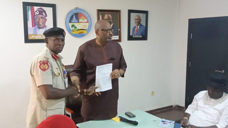 Delta Govt. FCT-CP Lauds NFSS, As Delta NFSS Commander, Obokohwemu Appeals For Logistics