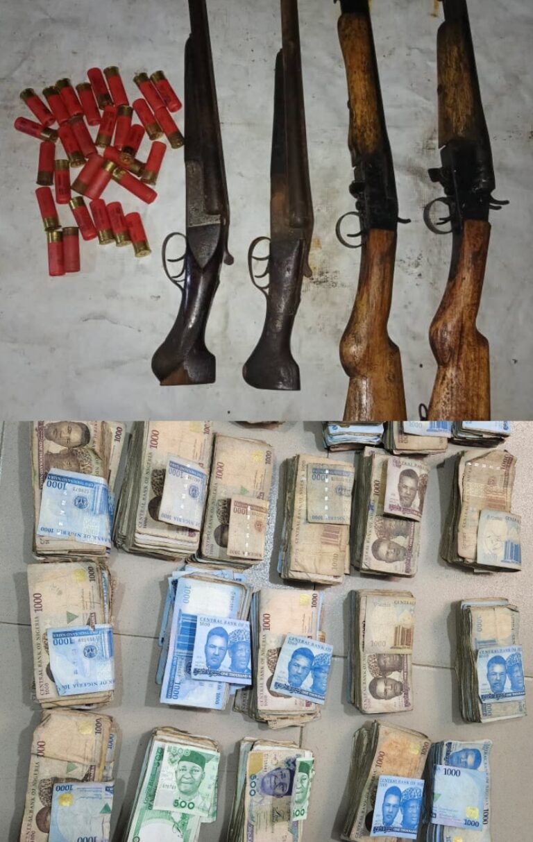 Delta Police Command Records Harvest Of Arrests, Sent Six To Unreturned Journey  *Recovers five guns, cartridges, and five million naira