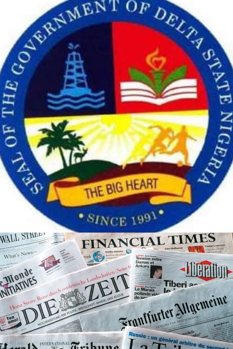 PRESS RELEASE:  VOTE OF CONFIDENCE IN MR. PRINCE JOSEPH ORHOMONOKPAYE, SSA ON COMMUNITY NEWSPAPER