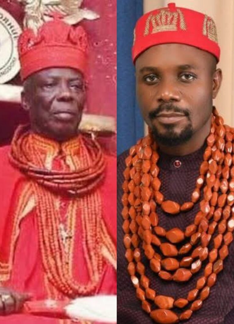 19TH CORONATION ANNIVERSARY: Mayor Of Urhobo Land, Gen. Isreal, Felicitates Orodje Of Okpe Kingdom