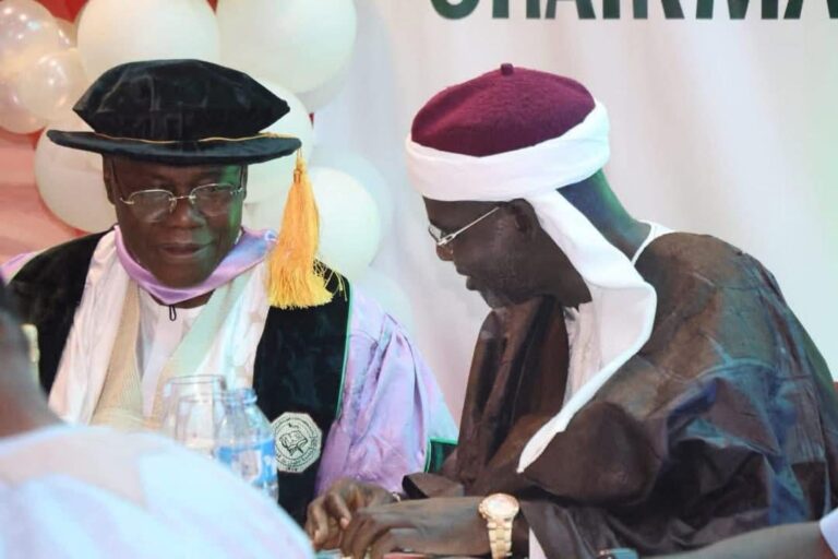 UNIVERSITY OF USMANU DAN FODIYO CONFERS HONORARY DOCTORATE  DEGREE ON FORMER COAS, LT. GEN. FARUK YAHAYA (RTD)