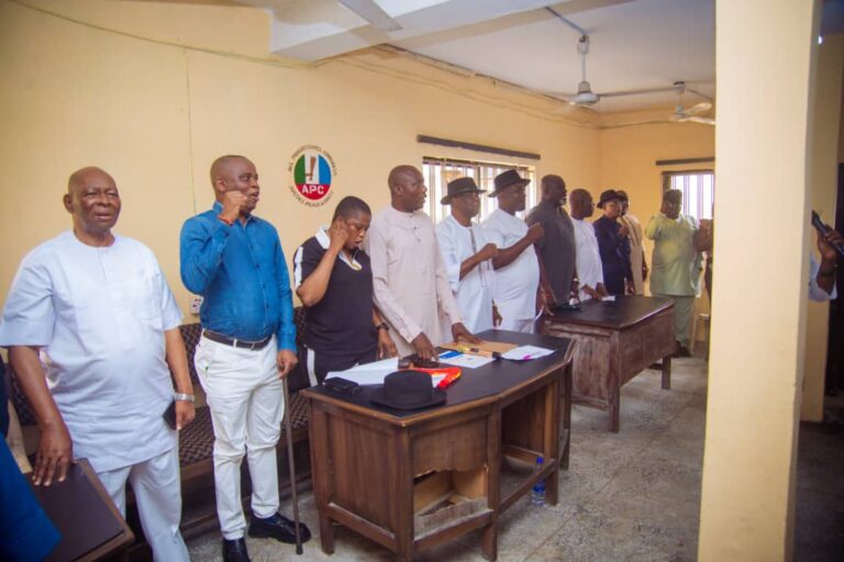APC Ughelli North Stakeholders Validate Obakpororo Onoabedje, Barr. Beauty Ugbogun-Nze, Henry Ophori Suspension