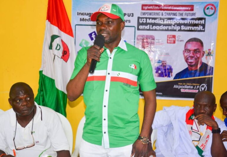 Rebuilding PDP In Ughelli/Udu Federal Constituency: A Beginning Of A New Dawn